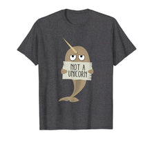 Load image into Gallery viewer, Narwhal T Shirt Not A Unicorn