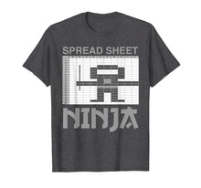 Load image into Gallery viewer, Spreadsheet Ninja Funny Office Party Data Lover T-Shirt