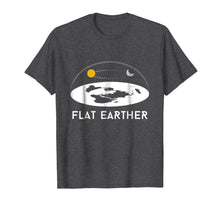 Load image into Gallery viewer, Flat Earther T-Shirt Flat Earth Theory Society Tee