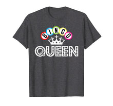 Load image into Gallery viewer, Bingo T-Shirt Bingo Queen Crown Tee Shirt Bingo Balls Gift