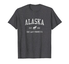 Load image into Gallery viewer, Alaska T-Shirt Vintage Sports Design Alaskan Moose Tee