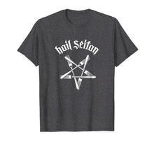 Load image into Gallery viewer, Hail Seitan Fork Pentagram T Shirt