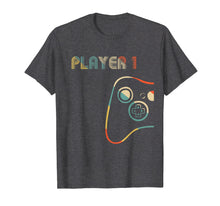 Load image into Gallery viewer, Matching Gamer Couple tee Player 1 Player 2 Shirt