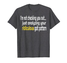 Load image into Gallery viewer, I'm Not Checking You Out Funny Massage Therapist Tshirt