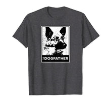 Load image into Gallery viewer, Mens German Shepard Dog Dad The Dog-father T-Shirt