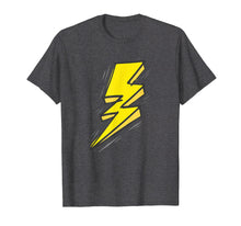 Load image into Gallery viewer, Jagged Yellow Lightning Strike Bolt T-Shirt