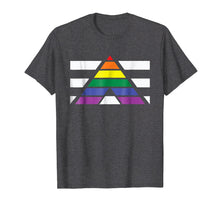 Load image into Gallery viewer, LGBT & Gay Pride Ally Flag Shirt - LGBT Ally Shirts