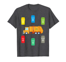 Load image into Gallery viewer, Recycling Trash Garbage Truck T Shirt Funny Toddler Boy Kids