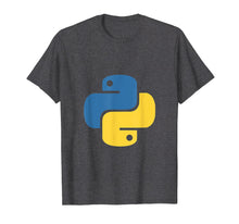 Load image into Gallery viewer, Official Python Logo for Developers T-Shirt