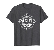 Load image into Gallery viewer, Cool Distressed Pacific Northwest T-Shirt - PNW Compass Tee