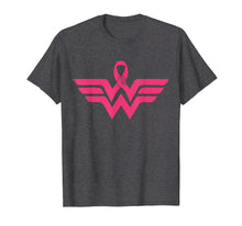 Load image into Gallery viewer, Breast Cancer Awareness Shirt-Wonder Hero Woman