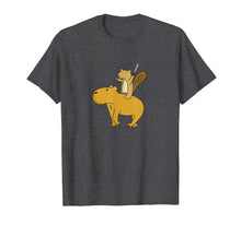 Load image into Gallery viewer, Squirrel Riding Capybara T-Shirt