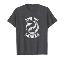 Load image into Gallery viewer, Save the Sharks Protect Ocean Scuba Diving Apnea Dive Shirt