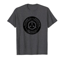Load image into Gallery viewer, SCP Foundation Logo Tshirt