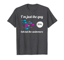 Load image into Gallery viewer, Funny Gender Reveal Shirt For Daddy, Guy Behind The Swimmers