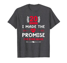 Load image into Gallery viewer, Cool 20th Wedding Anniversary Gift for Husband Wife T-Shirt