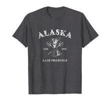 Load image into Gallery viewer, Alaska AK T-Shirt Vintage Mermaid Nautical Tee