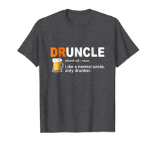 Load image into Gallery viewer, Mens Druncle Like a Normal Uncle Only Drunker Funny T-Shirt Gift