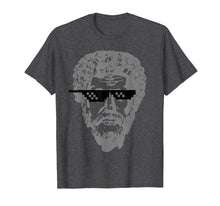 Load image into Gallery viewer, Marcus Aurelius Sunglasses T-shirt Funny Stoic