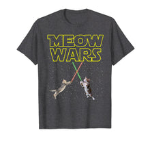 Load image into Gallery viewer, Meow Wars Cat Shirt Funny Gifts For Cats Lovers T-Shirts