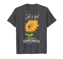 Load image into Gallery viewer, Sunflower Shirt Florist Floral Tshirt Flower Sunshine Gift