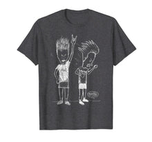 Load image into Gallery viewer, Beavis and Butthead Head Bang Sketch Graphic T-Shirt