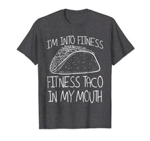 Load image into Gallery viewer, Funny Taco T Shirt - Fit This Fitness Taco Funny Gym Shirt