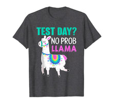 Load image into Gallery viewer, Mens Test Day No Prob llama Testing Teacher Educator T Shirt