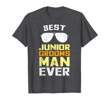 Load image into Gallery viewer, Kids Best Junior Groomsman Wedding Party Sunglasses T-shirt