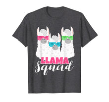 Load image into Gallery viewer, Cute Llama Squad Shirt Retro 80s Style Tshirt Gift