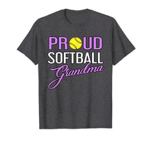 Load image into Gallery viewer, Proud Softball Grandma T-Shirt
