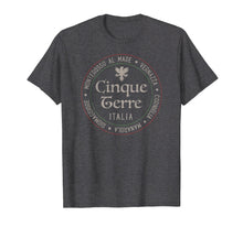 Load image into Gallery viewer, Cinque Terre Italia T Shirt Italian Mediterranean Travelers