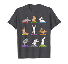 Load image into Gallery viewer, Bunny Yoga T-Shirt Funny Rabbits In Yoga Poses Sports Tee