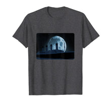 Load image into Gallery viewer, Titanic Sailing Ship 1912 Cruise Night Moon Ship T-Shirt