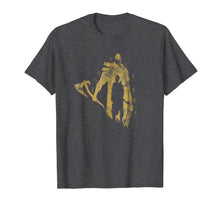 Load image into Gallery viewer, God of War Kratos and Atreus One Color Gold T-shirt