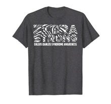 Load image into Gallery viewer, Cute Zebra Strong Ehlers Danlos Syndrome Awareness Tee Gift