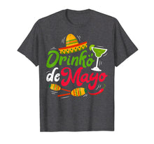 Load image into Gallery viewer, Drinko de Mayo T Shirt Men Women Mexican Sombrero Drinking
