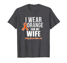 Load image into Gallery viewer, Kidney Cancer Shirt I Wear Orange for My Wife Awareness