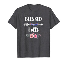 Load image into Gallery viewer, Blessed Lolli T-Shirt With Floral, Heart Mother's Day Gift