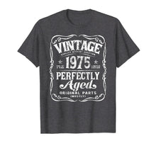 Load image into Gallery viewer, Vintage Made In 1975 T-Shirt 44th Birthday Gift