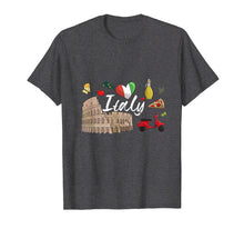 Load image into Gallery viewer, I Love Italy and Everything Italian Culture Gift T-Shirt Tee