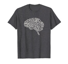 Load image into Gallery viewer, Brain Typography Tshirt RN Neuroscience Nurse Neurologist