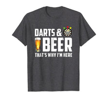 Load image into Gallery viewer, Darts Beer Funny T-Shirt for Dart Player Shirt
