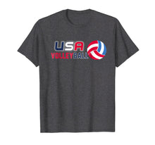 Load image into Gallery viewer, USA Flag Volleyball Men's and Women's Volleyball Shirt