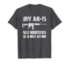 Load image into Gallery viewer, 2nd Amendment Pro Gun Shirts AR-15 Identifies As Bolt Action