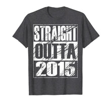 Load image into Gallery viewer, Funny Straight Outta 2015 4th Birthday T-shirt Vintage Gift