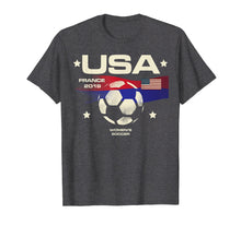 Load image into Gallery viewer, Women's Soccer USA Tshirt | 2019 World Tournament France