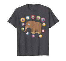 Load image into Gallery viewer, Bingo Elephant Funny T-Shirt with Bingo Balls