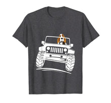 Load image into Gallery viewer, Basset Hound Driving Jeep T-Shirt OffRoad Lovers Gift