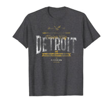 Load image into Gallery viewer, Detroit Tshirt Retro College-Style Detroit MI 1701 T-shirt